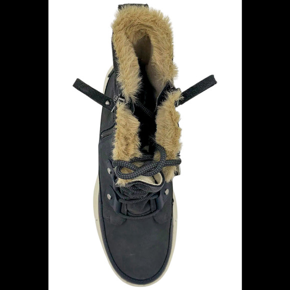 Sorel Explorer Women's II Joan Dual Zip Waterproof Boots Grill/Fawn - Medium - Picture 2 of 3